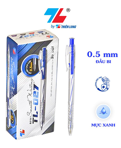 Bút Bi Thiên Long TL027 - Sản phẩm ưa chuộng nhất của giới trẻ