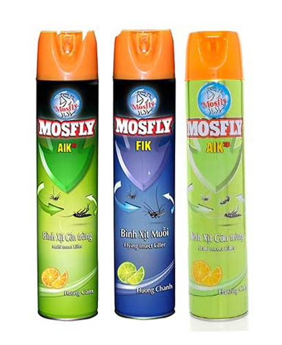 Xịt muỗi Mosfly chất lượng, giá rẻ tại Đăng Châu